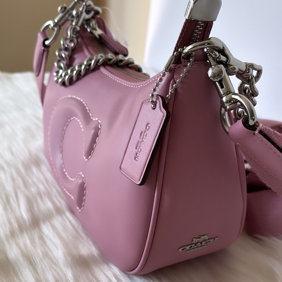 NWT💃Coach Teri Shoulder Bag With Signature Quilting - Picture 3 of 11